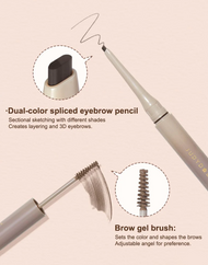 JUDYDOLL Duo Eyebrow Pencil