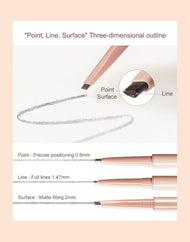 JUDYDOLL Skinny Triangular-Shaped Eyebrow Pencil