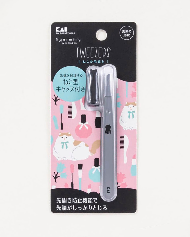 KAI Nyarming Cat Tweezers