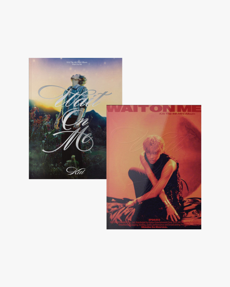 KAI (EXO) - 4th mini album [Wait On Me] (Photo Book Ver.) (2 Versions)