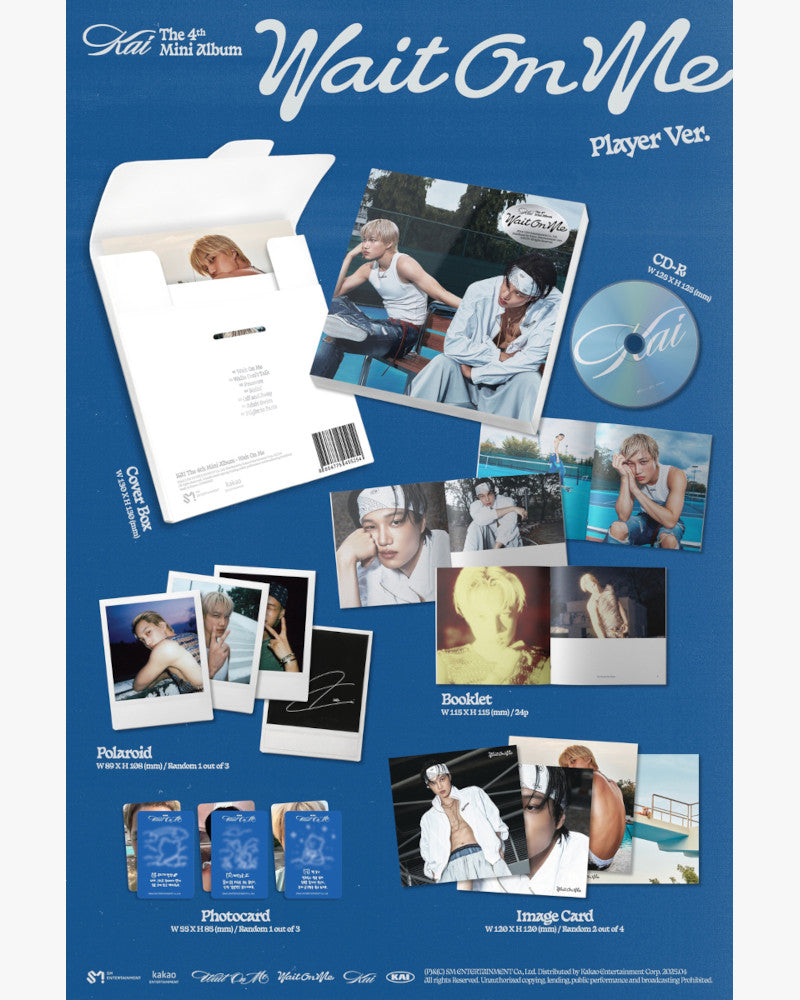 KAI (EXO) - 4th mini album [Wait On Me] (Player Ver.)