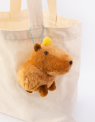 Capybara Plush Keychain