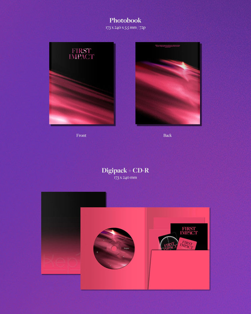 Kep1er - 1ST MINI ALBUM [FIRST IMPACT] (3 Versions)