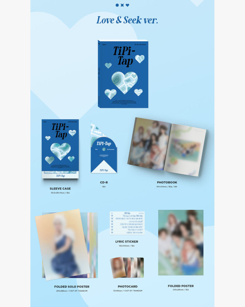 Kep1er - 6th Mini Album [TIPI-TAP] (3 Versions)