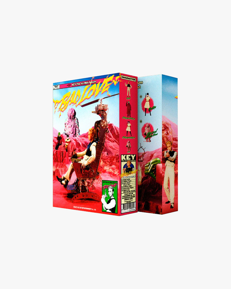 KEY - BAD LOVE (1ST Mini Album) BOX SET Ver.