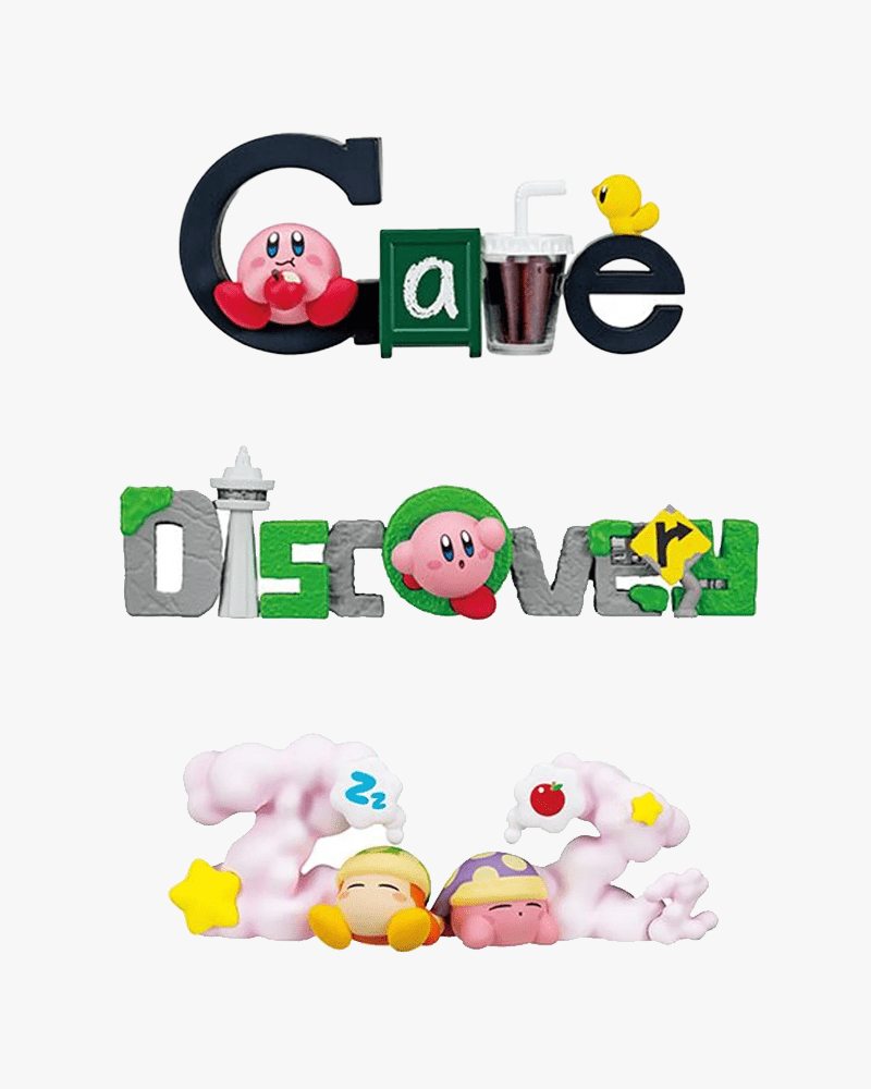 Re-Ment: Kirby & Words Alphabets Objects Style Blind Box