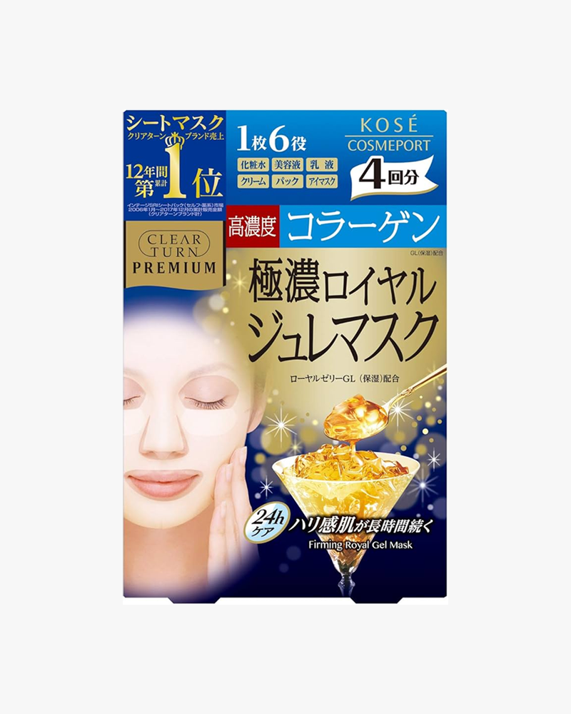 KOSE Clear Turn Premium Royal Gel Mask Collagen