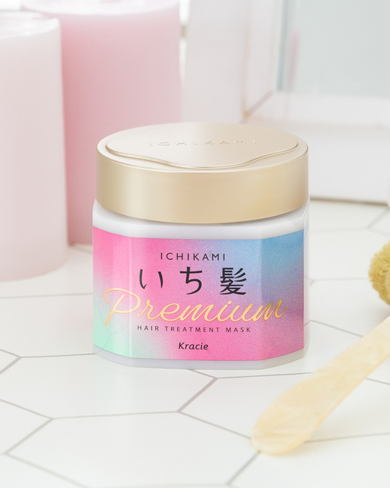 Kracie Ichikami Premium Wrapping Hair Mask