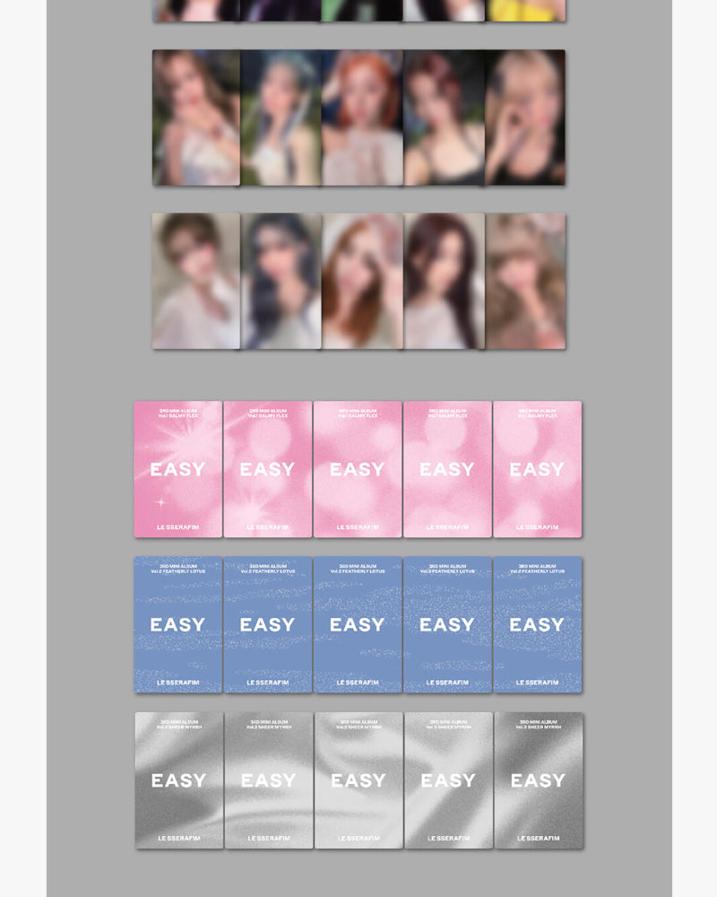 LE SSERAFIM - 3RD MINI ALBUM [EASY] (3 Versions)