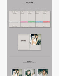 LE SSERAFIM - 3RD MINI ALBUM [EASY] (COMPACT Ver.) (5 Versions)