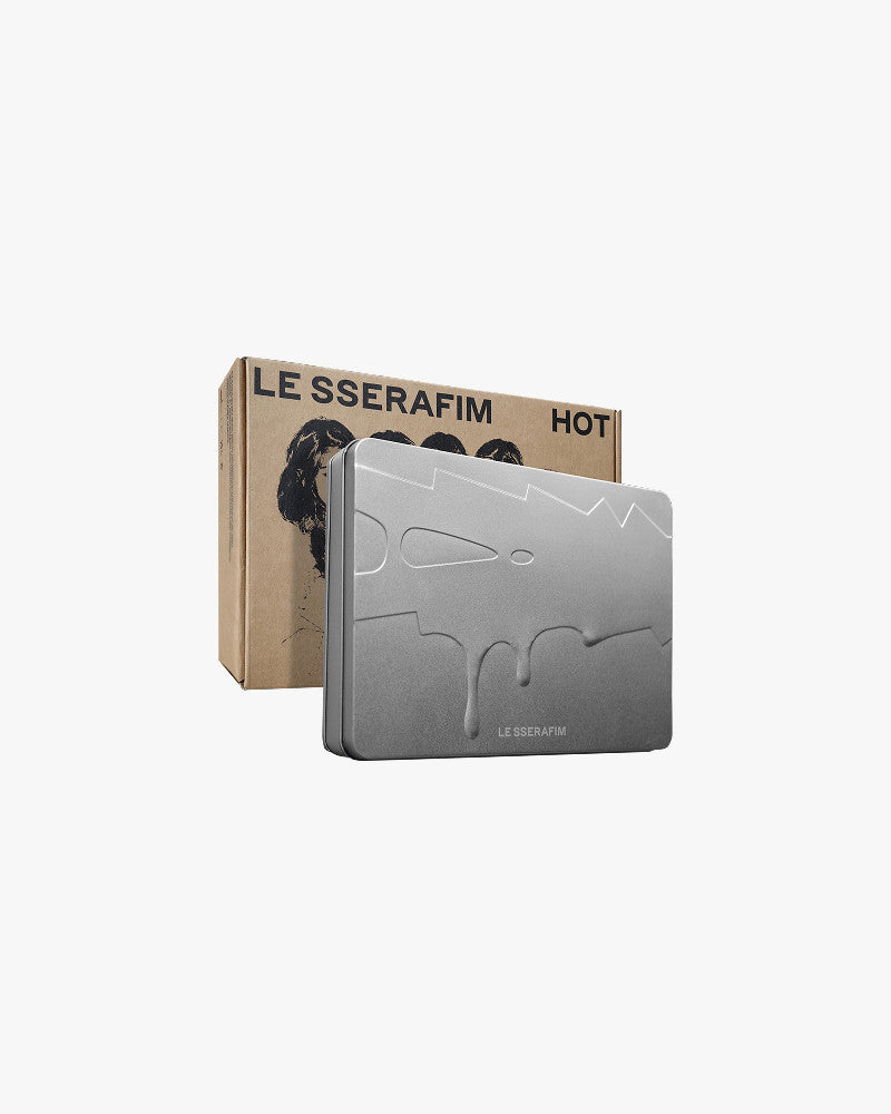 LE SSERAFIM - 5ème mini album 'HOT' (version TIN CASE)