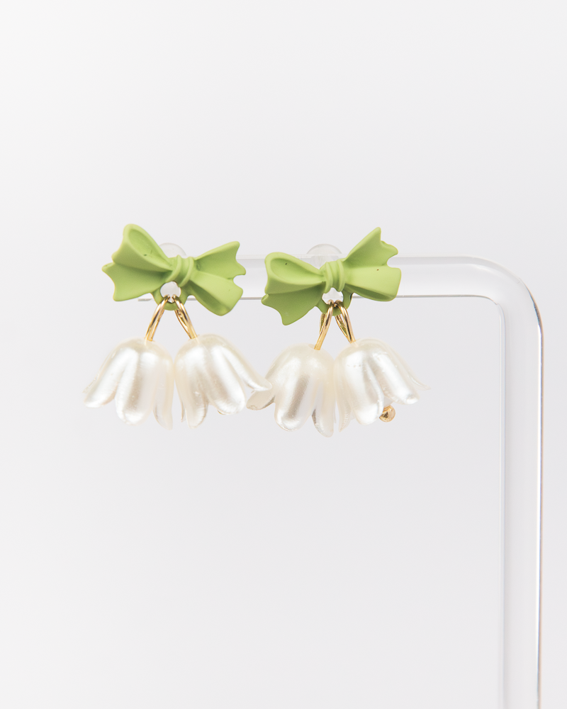 NYU NYU Lily of the Valley Earrings