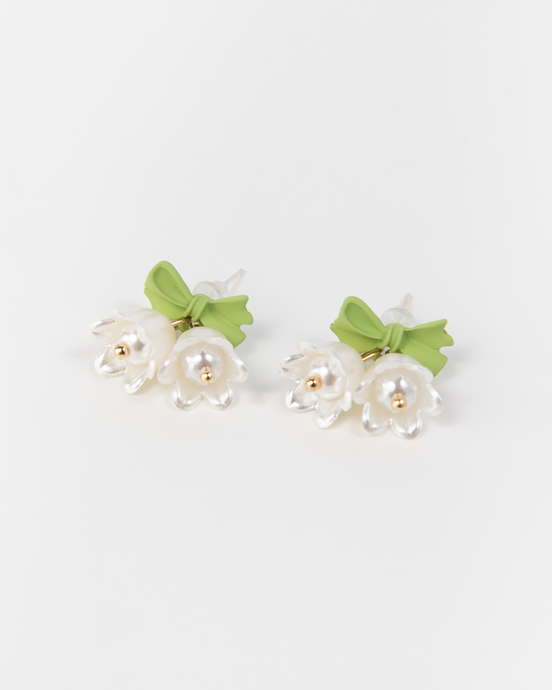 NYU NYU Lily of the Valley Earrings