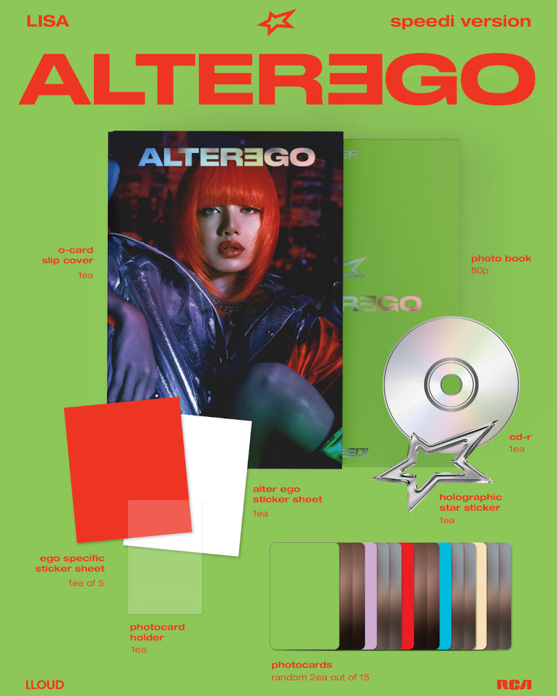 LISA (BLACKPINK) - LISA [Alter Ego –photobook speedi ver.]