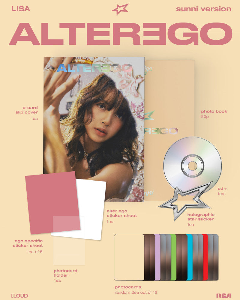 LISA (BLACKPINK) - LISA [Alter Ego –photobook sunni ver.]