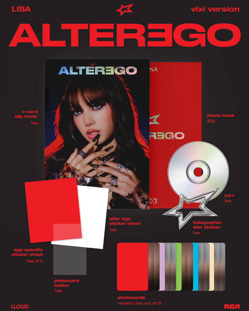 LISA (BLACKPINK) - LISA [Alter Ego –photobook vixi ver.]