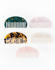 Marble U-Shaped Comb