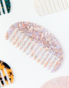 Marble U-Shaped Comb