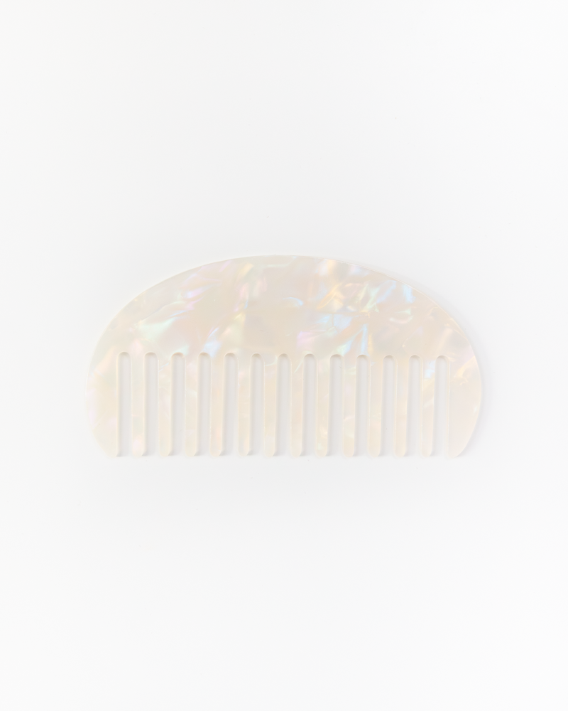 Marble U-Shaped Comb