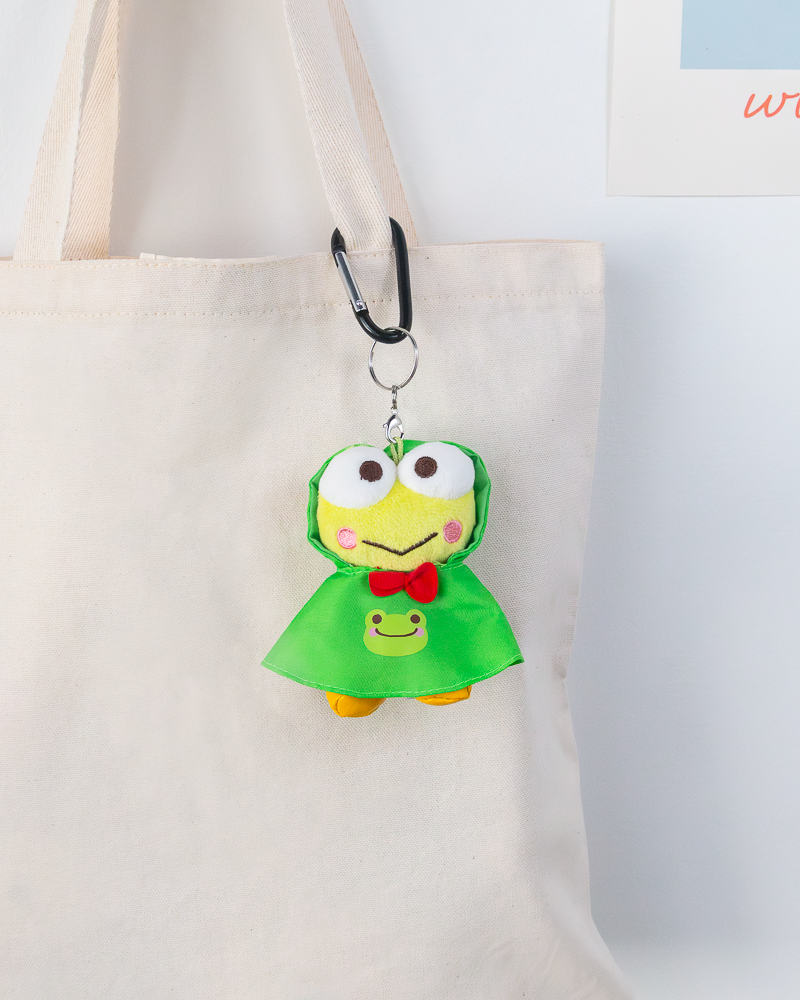 Sanrio® Keroppi x Pickles Mascot Plushie Keyring