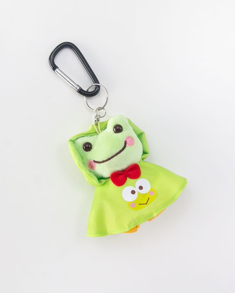 Sanrio® Keroppi x Pickles Mascot Plushie Keyring