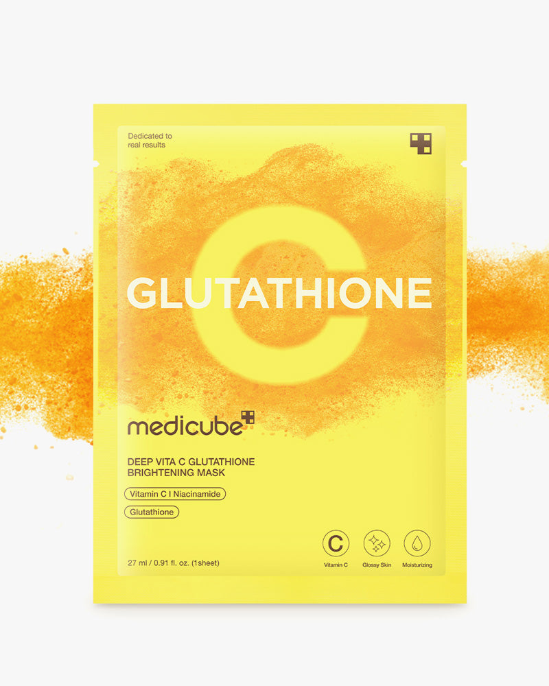 medicube Deep Vita C glutathione Brightening Mask