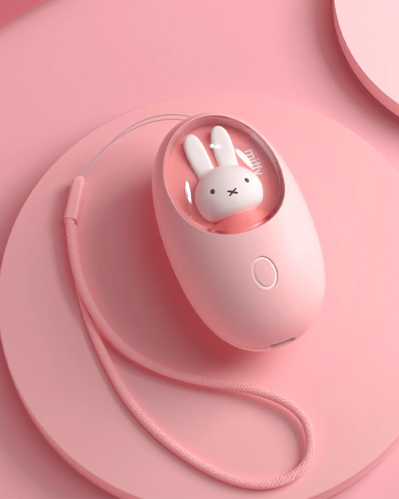 MIPOW x Miffy Spaceship Hand Warmer Egg