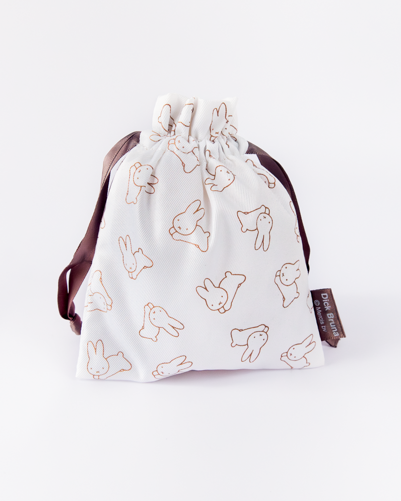 Miffy® Rabbit Print Drawstring Bag