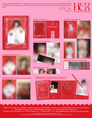 Minnie ((G)I-DLE) - 1st mini album [HER] (2 Versions)