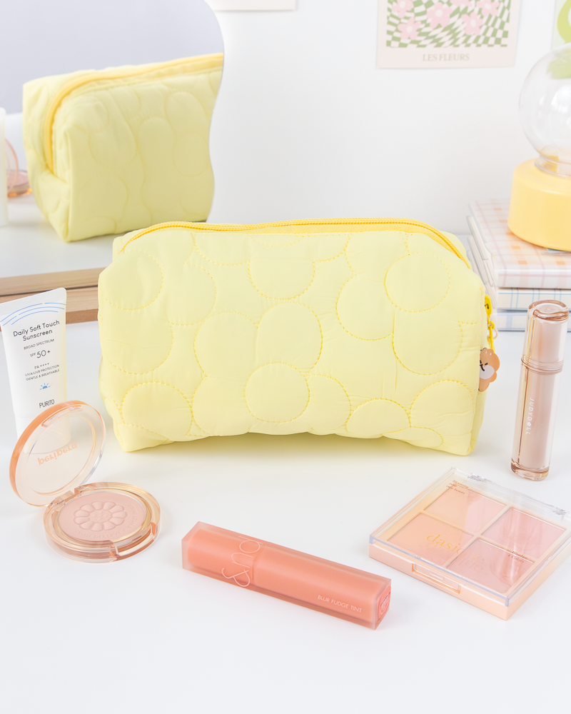 SUKOSHI miniMO Floral Makeup Bag