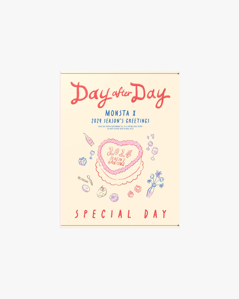 MONSTA X 2024 SEASON'S GREETINGS [Day after Day] (SPECIAL DAY Ver.)