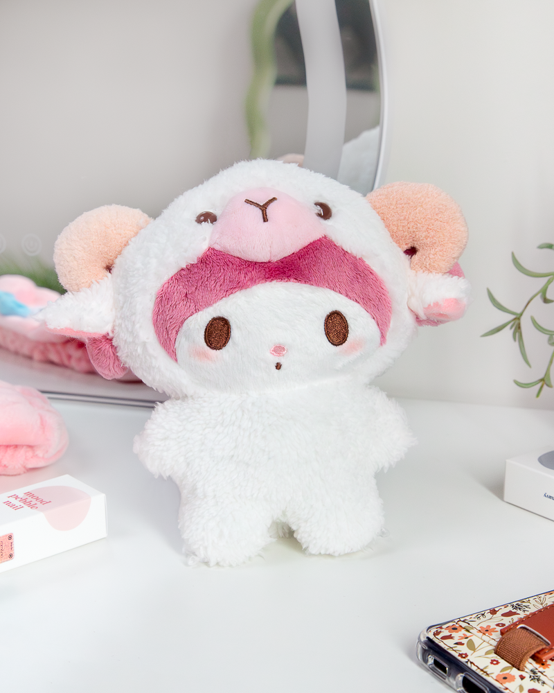 Sanrio© My Melody & Kuromi Latte Sheep Plush