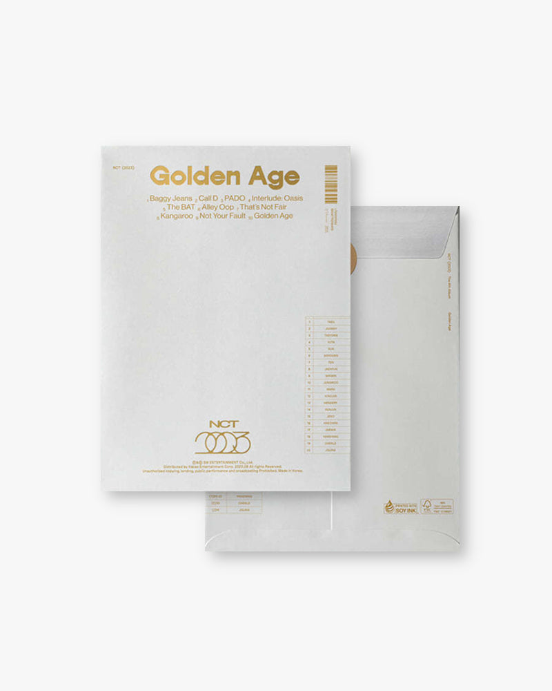 NCT - 4TH ALBUM [Golden Age] (Collecting Ver.) (20 Versions)