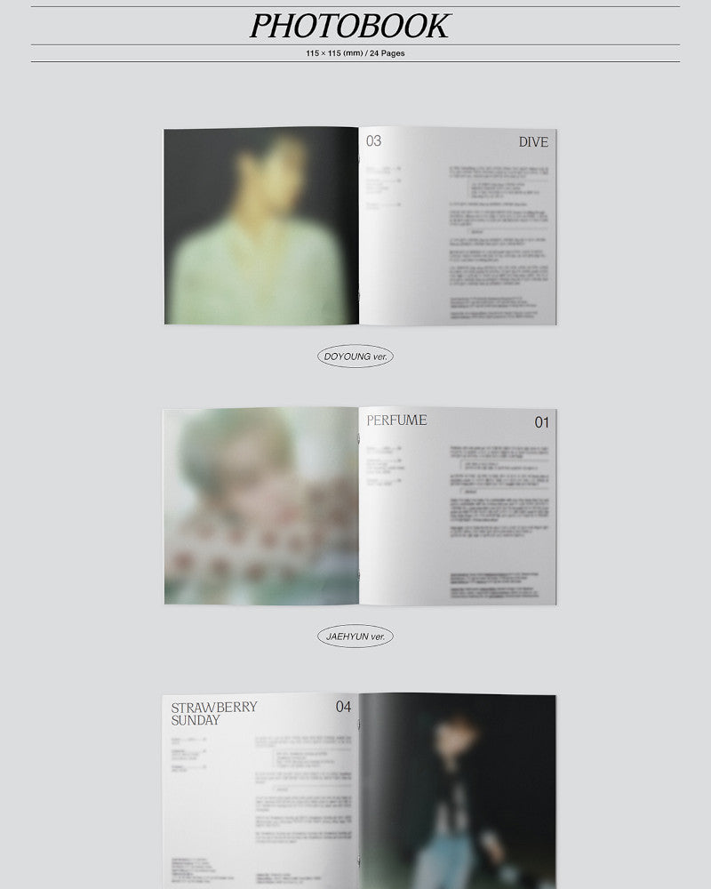 NCT DOJAEJUNG - PERFUME (1ST MINI ALBUM) Digipack Ver. (3 Versions)