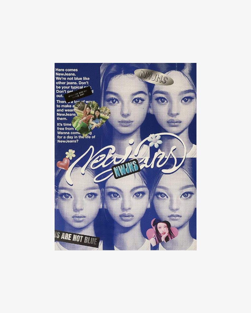 NewJeans - 1ST EP 'NEW JEANS' [BLUEBOOK VER.] (6 Versions)