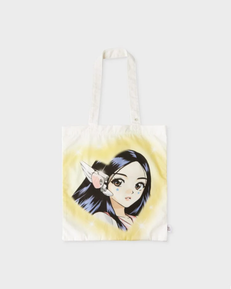 Sac fourre-tout en toile NewJeans GET UP