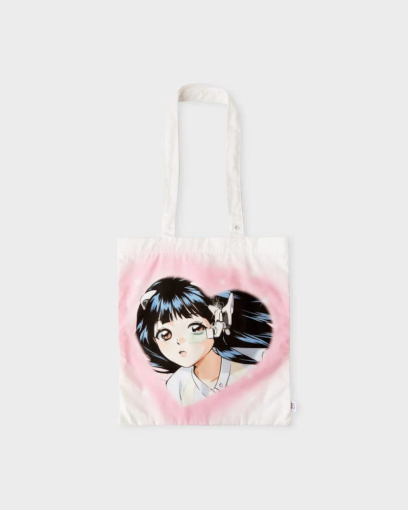 Sac fourre-tout en toile NewJeans GET UP