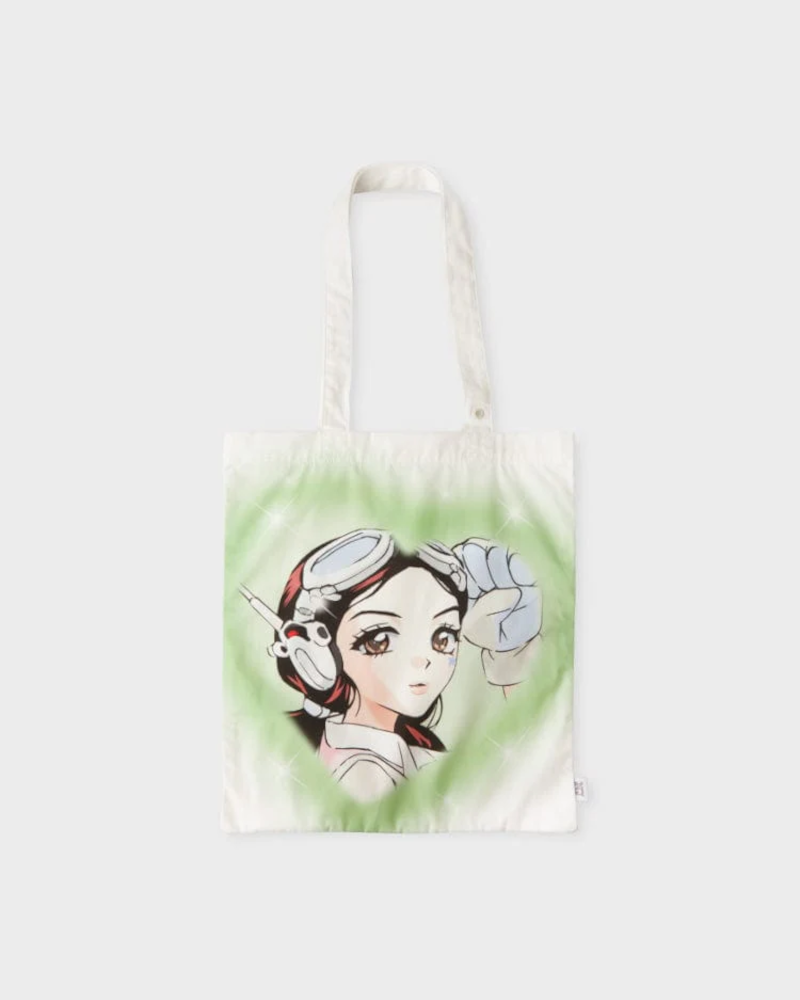 Sac fourre-tout en toile NewJeans GET UP