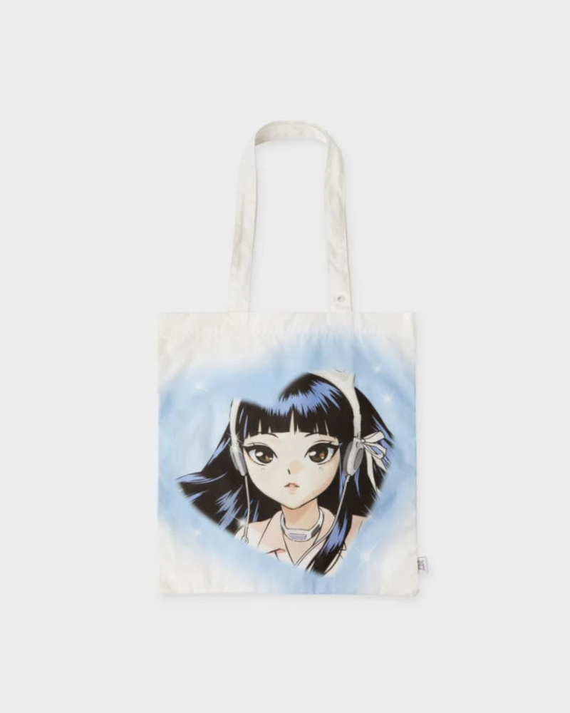 Sac fourre-tout en toile NewJeans GET UP