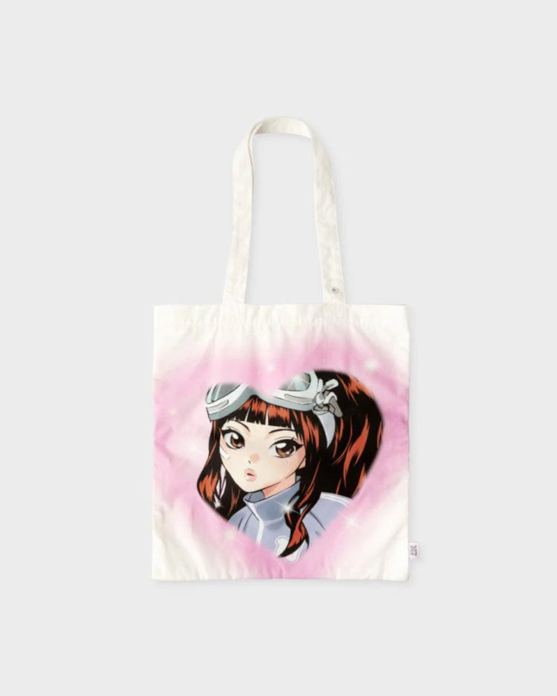 Sac fourre-tout en toile NewJeans GET UP