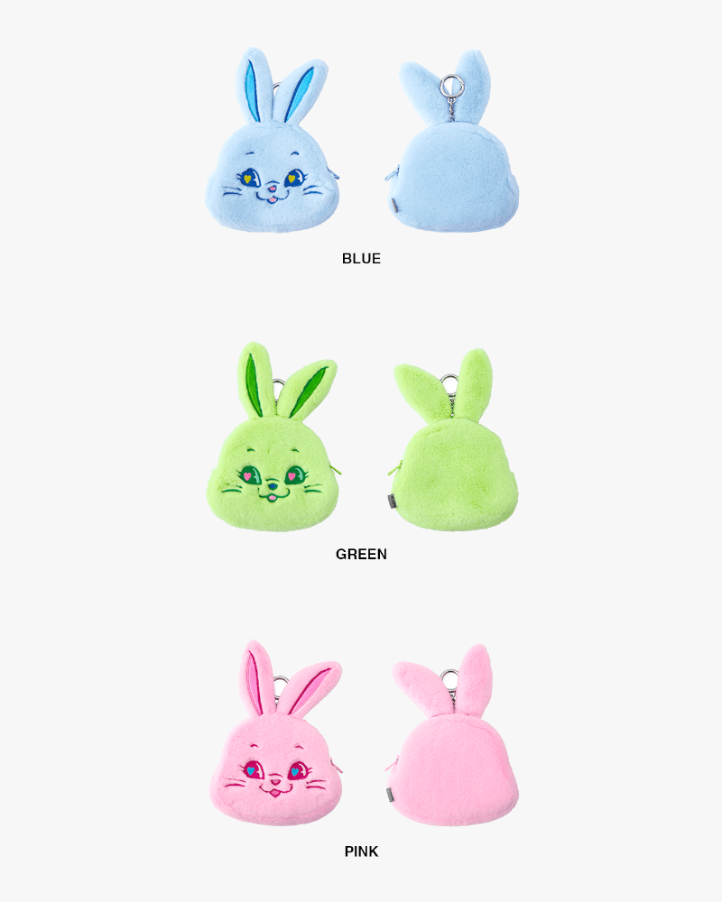 Pochette visage en peluche NewJeans TOKKI