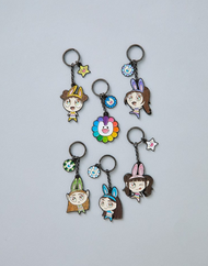 Porte-clés en métal NewJeans x MURAKAMI