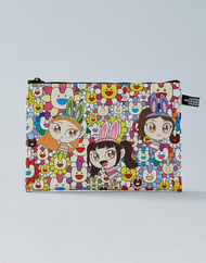 Pochette à motifs NewJeans x MURAKAMI (fleur)