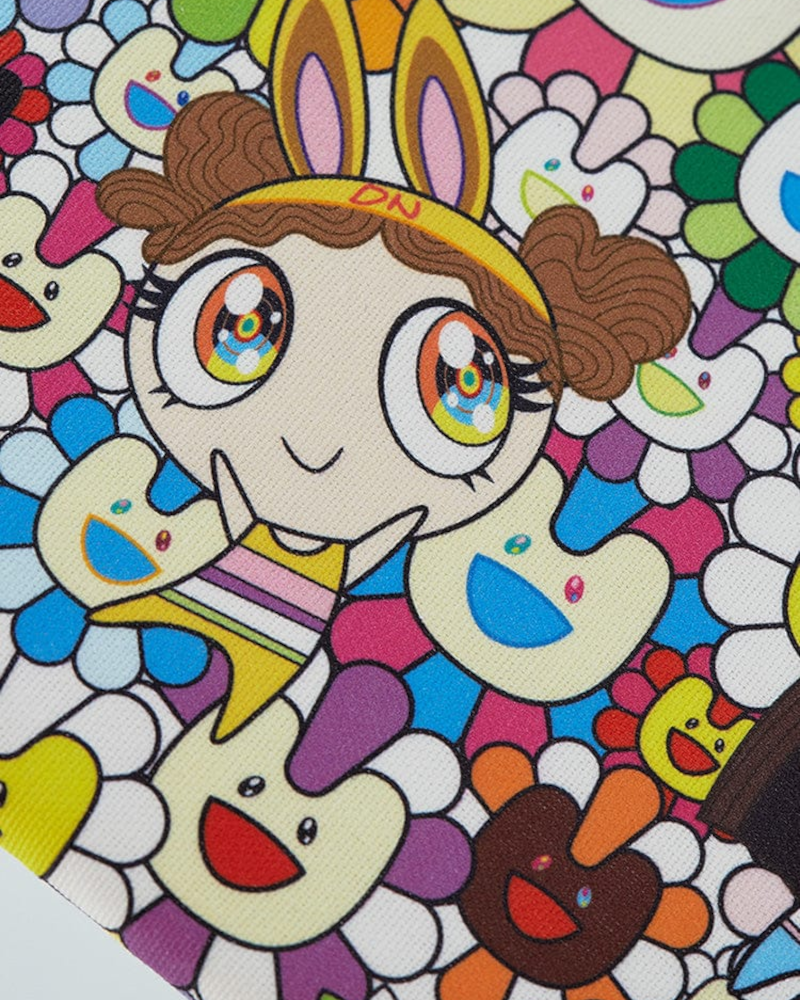 Pochette à motifs NewJeans x MURAKAMI (fleur)