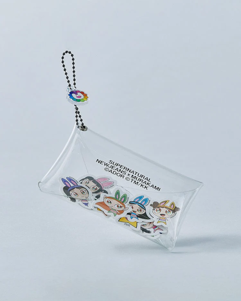Pack d'autocollants en PVC NewJeans x MURAKAMI