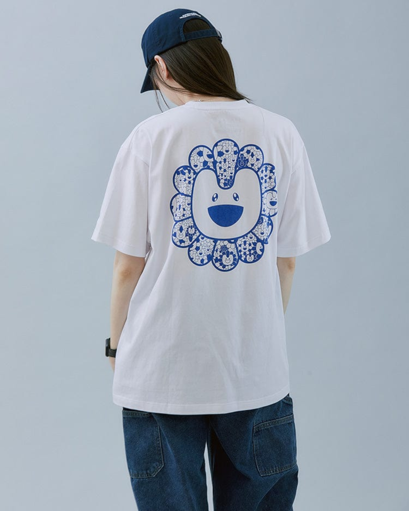 T-SHIRT NewJeans x MURAKAMI (BLANC)