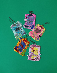 PORTE-CLÉS PORTE-CARTES PHOTO NJ How Sweet