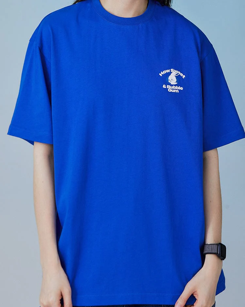T-SHIRTS NJ How Sweet (BLEU)