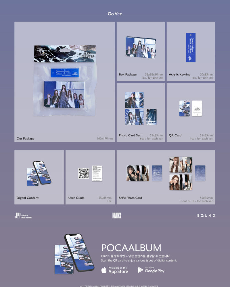 NMIXX - 4th mini album [Fe3O4: FORWARD] (Platform Album POCAALBUM Ver.) (2 Versions)