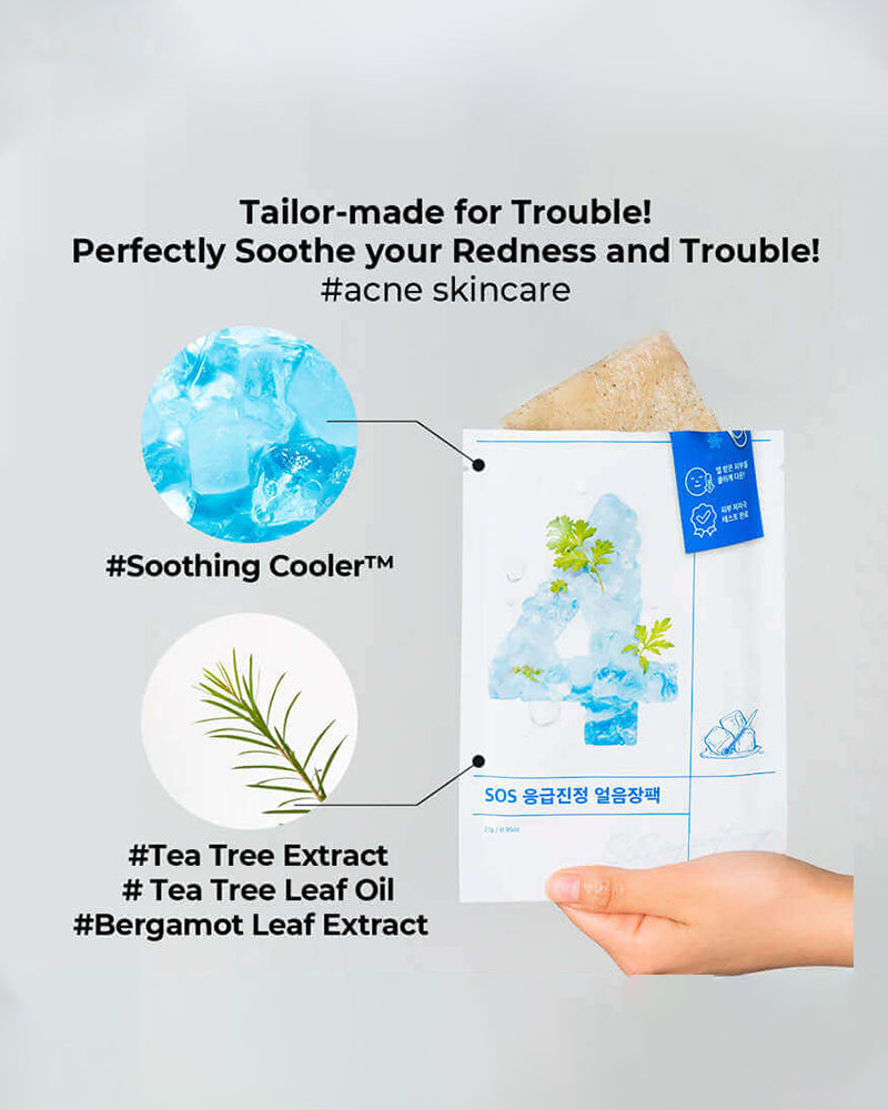 numbuzin No.4 SOS Icy Soothing Sheet Mask